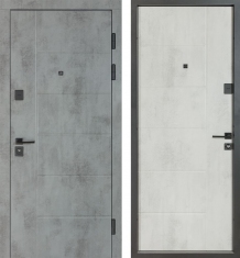 Вхідні двері в квартиру Revolut В-434, модель 155. Колір: оксид темний/оксид світлий
